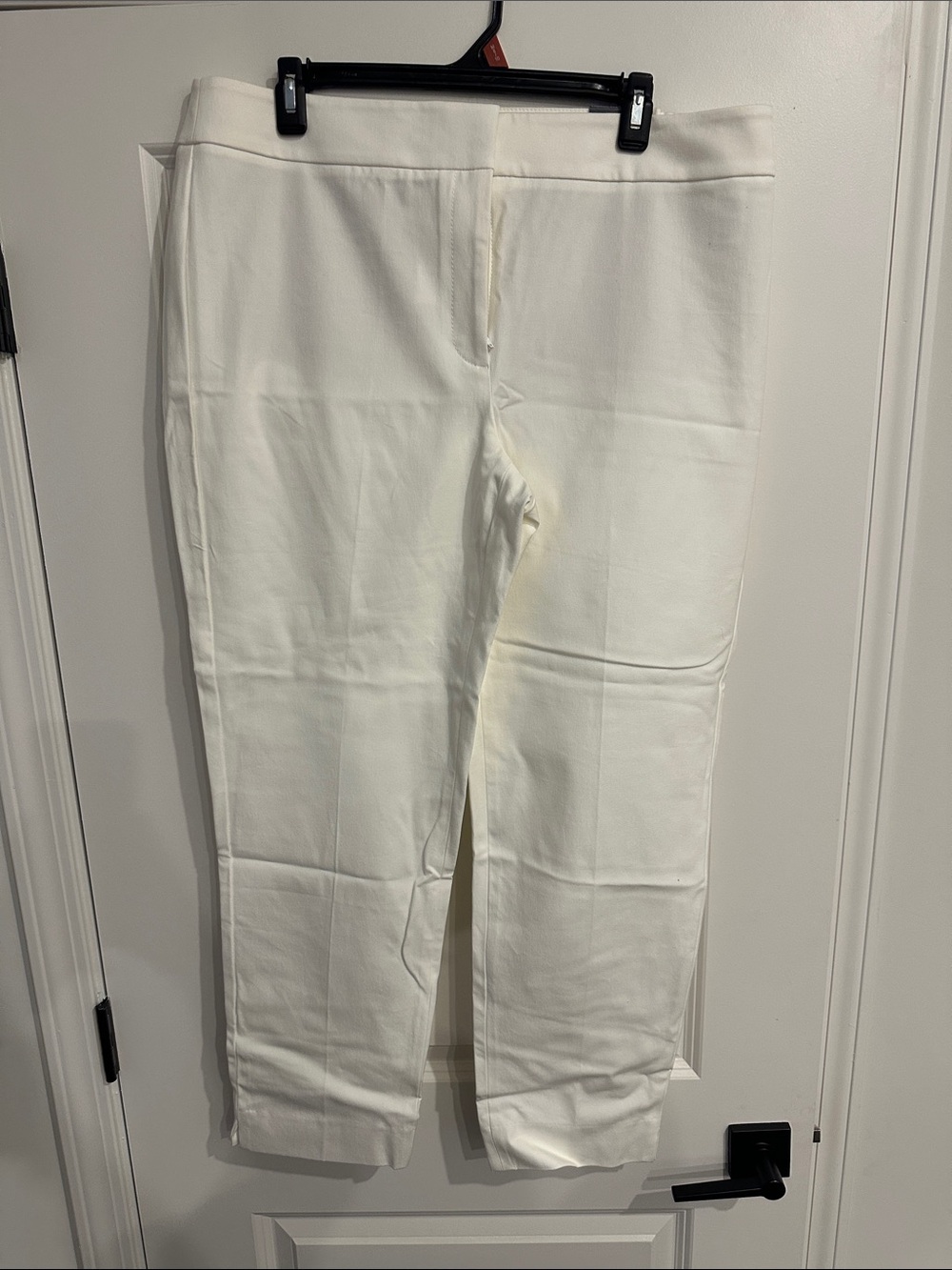 NWT Talbots White Chatham Ankle Pant